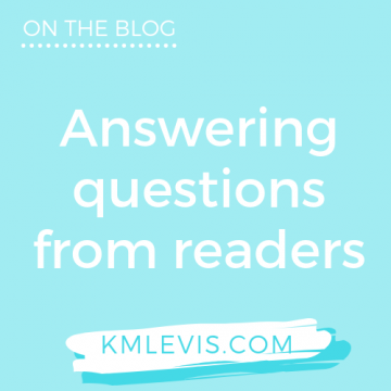 Answering questions from readers